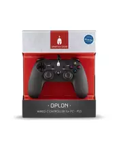 SPARTAN GEAR OPLON WIRED CONTROLLER BLACK FOR PC & PS3