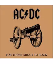 AC/DC - FOR THOSE ABOUT TO ROCK (WE SALUTE YOU)  (LP VINYL)