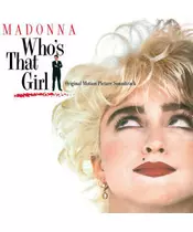 MADONNA - WHO'S THAT GIRL - OST (CRYSTAL CLEAR LP VINYL)