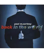 PAUL McCARTNEY - BACK IN THE WORLD LIVE (2CD)