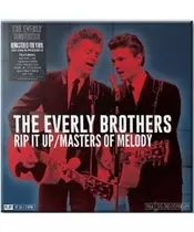 THE EVERLY BROTHERS - RIP IT UP / MASTERS OF MELODY (LP VINYL)