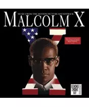 MALCOLM X - MUSIC FROM THE MOTION PICTURE SOUNDTRACK - VARIOUS (LP RED VINYL) RSD 2019