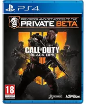 CALL OF DUTY : BLACK OPS 4 (PS4)