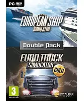 EUROPEAN SHIP SIMULATOR & EURO TRUCK SIMULATOR - Double Pack (PC)
