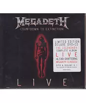EGADETH - COUNTDOWN TO EXTINCTION LIVE - LIMITED DELUXE EDITION (CD + DVD)