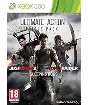 ULTIMATE ACTION TRIPLE PACK (JUST CAUSE 2 - SLEEPING DOGS - TOMB RAIDER) (XB360)