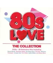 80s LOVE THE COLLECTION - VARIOUS (2CD)