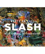 SLASH FEAT. MYLES KENNEDY & THE CONSPIRATORS - WORLD ON FIRE (2LP VINYL)