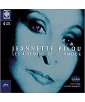 JEANNETTE PILOU - LES CHEMINS DE L' AMOUR (4CD)
