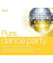 PURE... DANCE PARTY - VARIOUS ARTISTS (4CD)