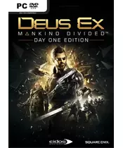 DEUS EX - MANKIND DIVIDED - DAY ONE EDITION - EXCLUSIVE STEEL BOOK (PC)
