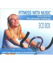 FITNESS WITH MUSIC - SPIN BIKING: THE ULTIMATE CHALLENGE (3CD)
