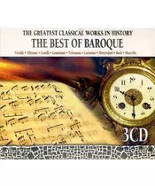 THE GREATEST CLASSICAL WORKS IN HISTORY: THE BEST OF BAROQUE (3CD)