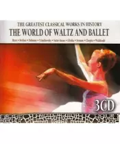 THE GREATEST CLASSICAL WORKS IN HISTORY: THE WORLD OF WALTZ AND BALLET (3CD)