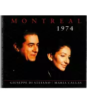 GIUSEPPE DI STEFANO / MARIA CALLAS - MONTREAL 1974 (CD)