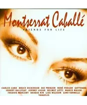 MONTSERRAT CABALLE - FRIENDS FOR LIFE (CD)