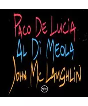 PACO DE LUCIA / AL DI MEOLA / JOHN MCLAUGHLIN - THE GUITAR TRIO (CD)