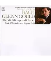 GLENN GOULD / BACH - THE WELL TEMPERED VLAVIER (CD)
