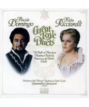 PLACIDO DOMINGO / KATIA RICCIARELLI - GREAT LOVE DUETS (CD)