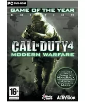 CALL OF DUTY 4 MODERN WARFARE - GAME OF THE YEAR EDITION (PC)