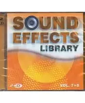 SOUND EFFECTS LIBRARY VOL. 7+8 (2CD)