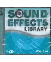 SOUND EFFECTS LIBRARY VOL. 3+4 (2CD)