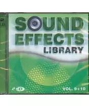 SOUND EFFECTS LIBRARY VOL. 9+10 (2CD)