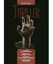 THRILLER {Ο ΠΥΡΓΟΣ ΤΩΝ ΦΑΝΤΑΣΜΑΤΩΝ/ΗΣΥΧΗ ΑΛΛΑ ΜΑΤΩΜΕΝΗ ΝΥΧΤΑ/ΤΟ ΣΠΙΤΙ ΜΕ ΤΑ ΜΥΣΤΗΡΙΩΔΗ ΕΓΚΛΗΜΑΤΑ/ΠΑΡΘΕΝΑΓΟΓΕΙΟ ΤΟΥ ΔΙΑΒΟΛΟΥ (4 DVD)