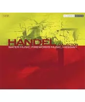 HANDEL COLLECTION - WATER MUSIC, FIREWORKS MUSIC, MESSIAH (3CD)