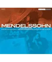 MENDELSSOHN COLLECTION - ITALIAN SYMPHONY, VIOLIN CONCERTO, LIEDER OHNE WORTE (3CD)