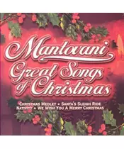 MANTOVANI - GREAT SONGS OF CHRISTMAS (CD)