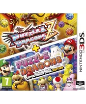 PUZZLE & DRAGON + PUZZLE & DRAGONS SUPER MARIO BROS EDITION (3DS)