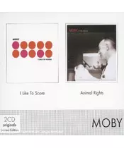 MOBY - I LIKE TO SCORE / ANIMAL RIGHTS (2CD)