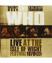 THE WHO - LIVE AT THE ISLE OF WIGHT FESTIVAL 1970 (2CD)