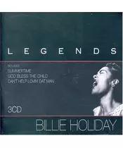 BILLIE HOLIDAY - LEGENDS (3CD)