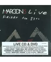 MAROON 5 - LIVE - FRIDAY THE 13th (CD + DVD)