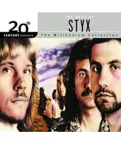 STYX - THE BEST OF - 20th CENTURY MASTERS THE MILLENNIUM COLLECTION (CD)