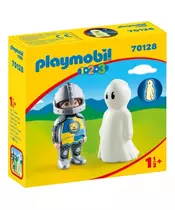 PLAYMOBIL 1.2.3 - KNIGHT WITH GHOST (70128)