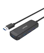 Unitek USB-A Hub USB3.0 4-Ports PowerPort & 1.5m Cable H1111E