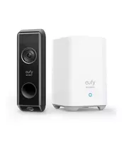 Anker Eufy Video Doorbell Dual 2K with Home Base Black