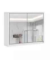 Καθρέπτης Μπάνιου με Ντουλάπι 55 x 14 x 45 cm Costway HW65488