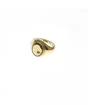 9ct Yellow Gold Vintage Ring with Zircon (Copy)