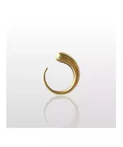 Pear-shaped ring - High quality Stainless Steel Gold Plated