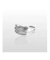 Wavy Ring - High quality Silver 925