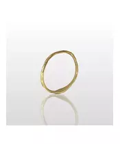 Wavy Tiny Ring - High quality Silver 925 Gold Plated