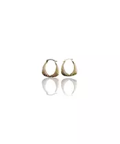 9ct Gold Hoops - Pattern (Copy)