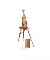 Ξύλινο Αναδιπλούμενο Τρίποδο Καβαλέτο Ζωγραφικής Hoppline HOP1001083