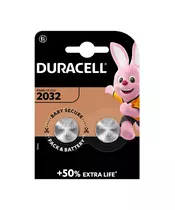Duracell Lithium CR2032 2pcs Batteries Ultra