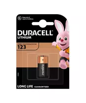 Duracell Lithium Ultra CR123A 1pc Card