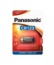 Panasonic CR123A Lithium Battery Blister (1pc)